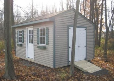 carriage house styled shed erie county