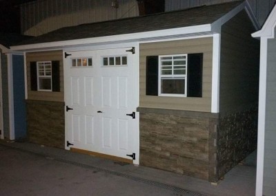 carriage house style shed