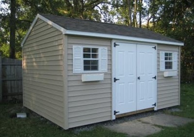 gable styled shed Perry, NY