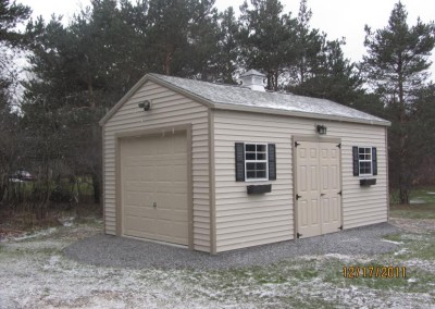 gable styled shed garage wny